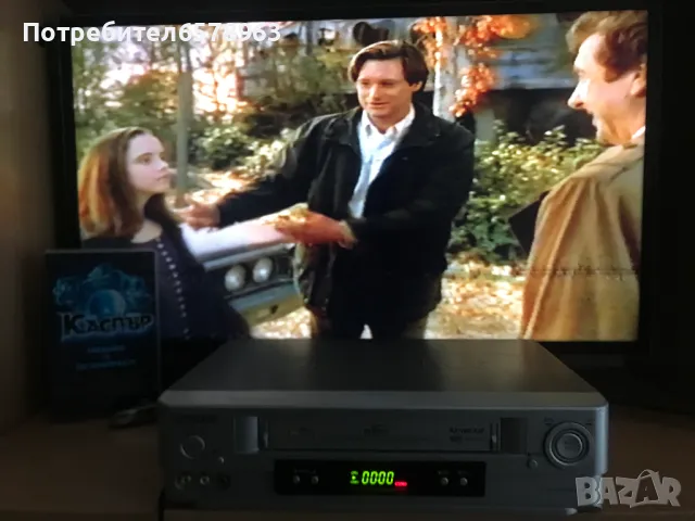 Видеокасета '' Каспар '' 1995 година VHS, снимка 4 - Други жанрове - 49789353