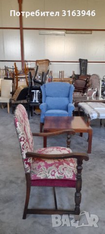 Бароков офис стол, стол за бюро, снимка 6 - Столове - 38028033