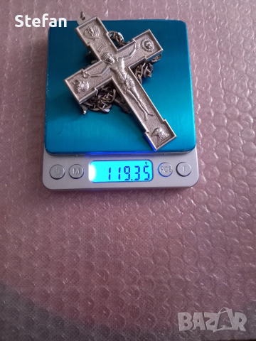 Кардиналски Сребърен Кръст, снимка 17 - Антикварни и старинни предмети - 53452478