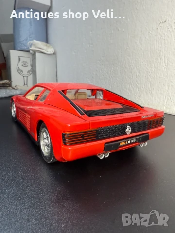 Колекционерска колична BURAGO Made in Italy №7298 , снимка 2 - Антикварни и старинни предмети - 51256896