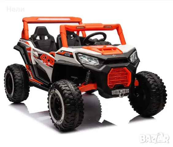 Двуместен акумулаторен джип UTV powered  NEL 4X4 24V