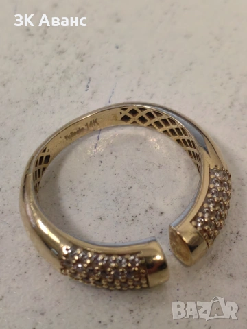 дамски златен пръстен - 2,72гр. 14К, снимка 7 - Пръстени - 53349706