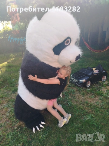 Голяма пухкава панда за Коледа, снимка 2 - Други - 52812281