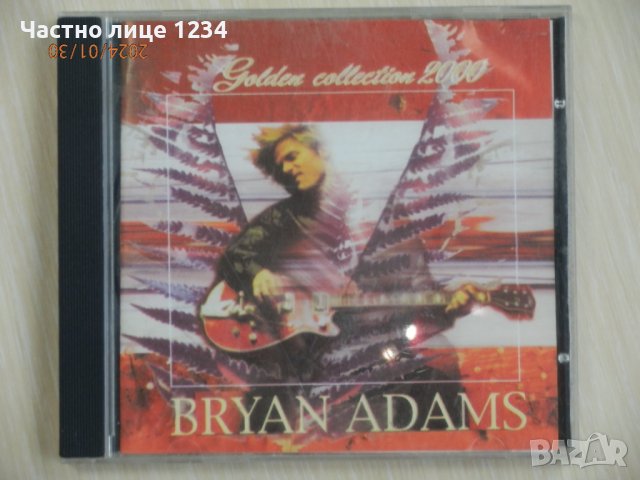 Bryan Adams - Golden Collection 2000 - 1999, снимка 1 - CD дискове - 44043259