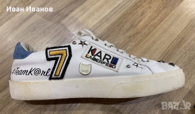 Karl Lagerfeld оригинал 36 номер, снимка 3 - Маратонки - 43914526
