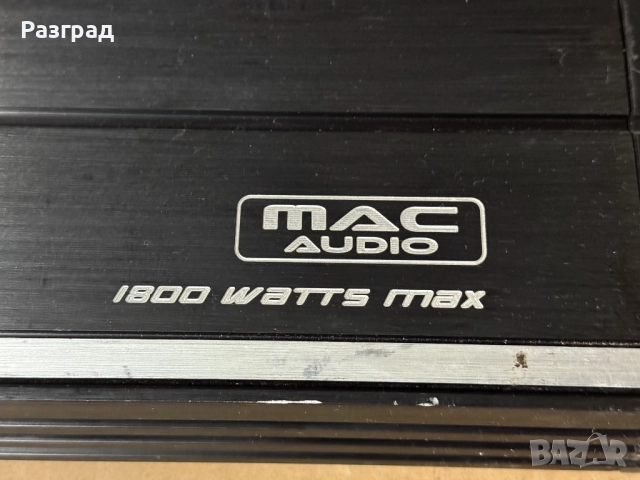 Усилвател за кола MAC AUDIO ZXS  4500  1800W, снимка 3 - Аксесоари и консумативи - 52914429