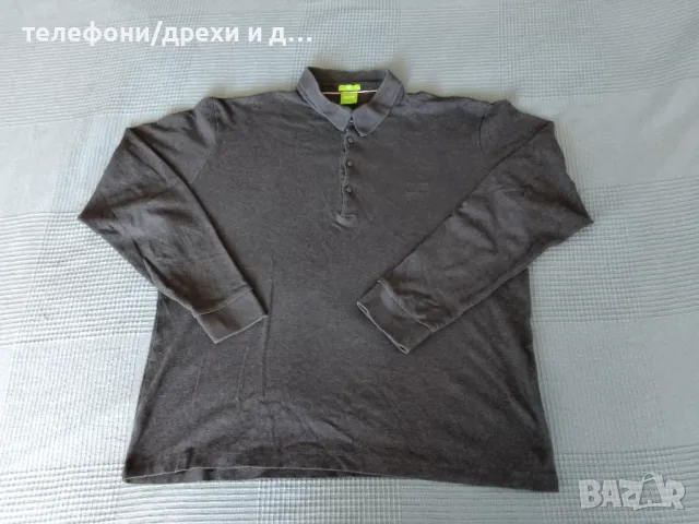 Сива блуза с дълъг ръкав Hugo Boss (XL)
