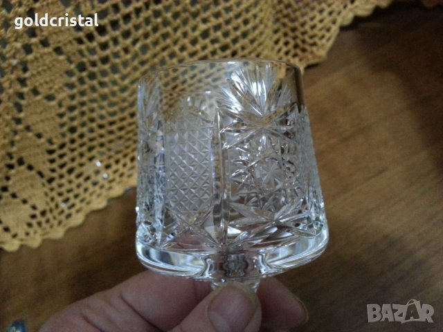 Кристални чаши , снимка 2 - Антикварни и старинни предмети - 40306577