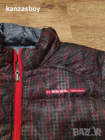 under armour puffer vest 700 fill down - двулицев пухен елек М, снимка 2 - Други - 52367917