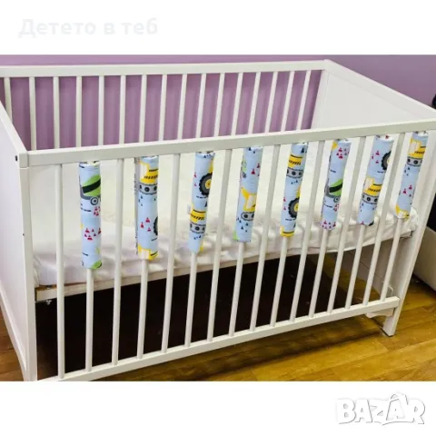 Единични предпазители за решетката на бебешко легло, снимка 1