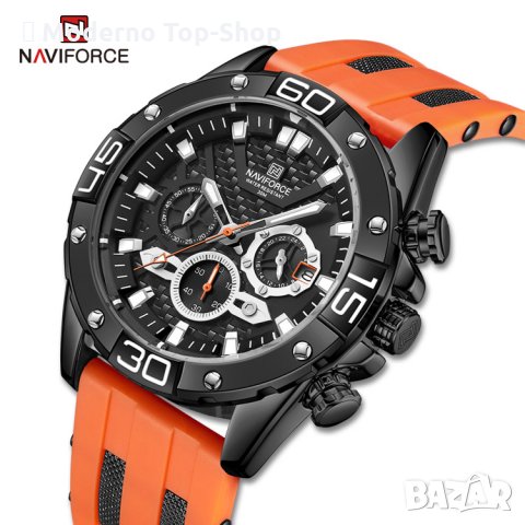 Мъжки часовник NaviForce Хронограф NF8019T BBО., снимка 1 - Мъжки - 34759282