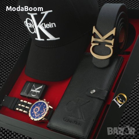 🖤Calvin Klein уникален черен мъжки подаръчен комплект🖤
