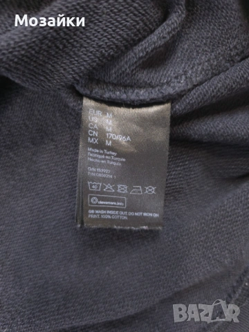 Худи Helena Christensen x H&M с фото принт, като ново, размер M, снимка 6 - Суичъри - 53596247