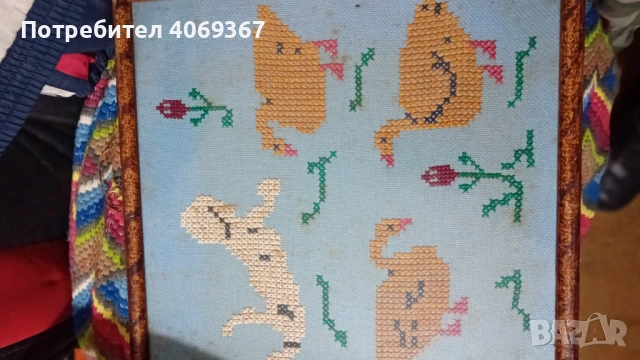 Стари гоблени много запазени. , снимка 8 - Гоблени - 53402350