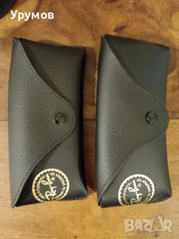 Нови оригинални калъфи за очила Ray Ban, Armani, снимка 7 - Слънчеви и диоптрични очила - 52262947