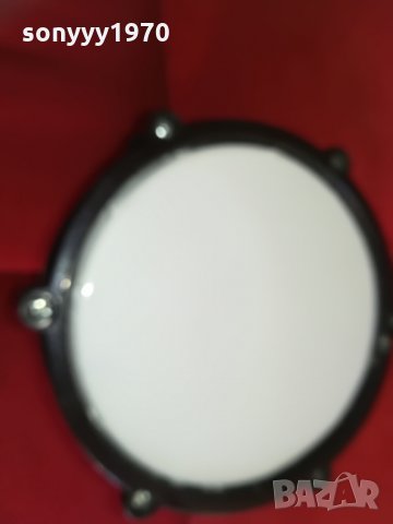 тарамбука сиво и бяло-внос сирия-30х20см-алуминиева, снимка 11 - Ударни инструменти - 28697904