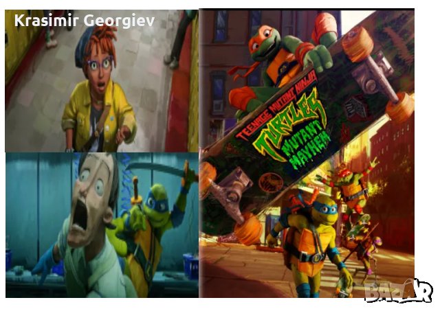 Продавам на флаша или  видео касети с филми за деца -Костенурките нинджа -13 филма, снимка 9 - Анимации - 48563554