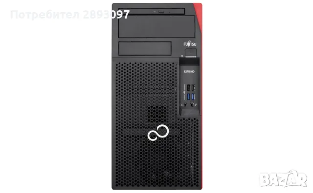 компютър Fujitsu P557 E90+ i3-6100 3,70GHz/DDR4 8GB/500GB HDD/Win 10 Pro