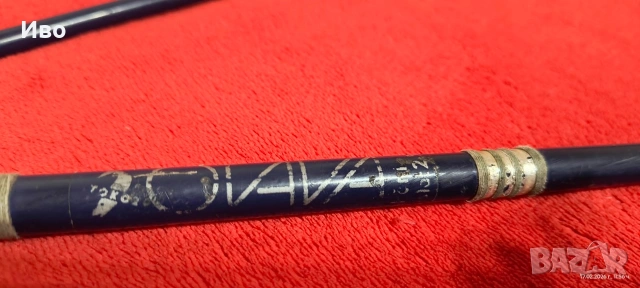 Ретро пръчка Tokoz Otava 210 см., снимка 6 - Въдици - 53510840