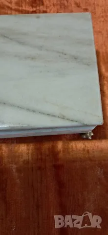 Ретро мраморна кутия , снимка 2 - Колекции - 50231467