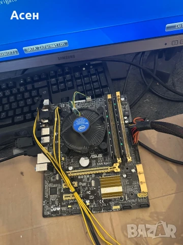 Плата ASUS LGA1150 И процесор i5-4690