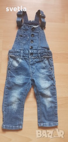 Дънков гащеризон за момиче