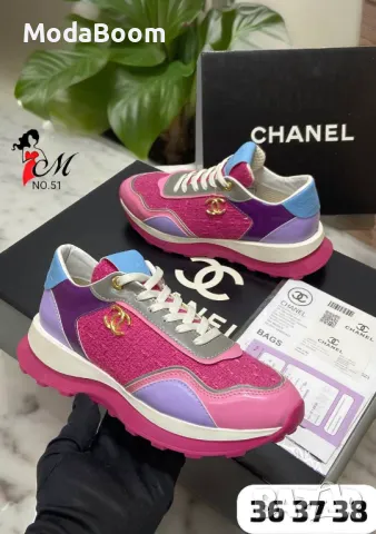 Ch🅰️nel дамски маратонки Различни цветове , снимка 6 - Маратонки - 48822769