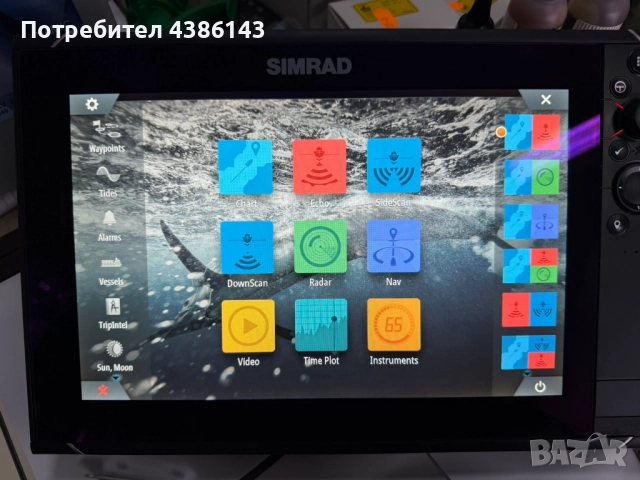 Продавам сонар Simrad NSS12 EVO3 със сонда, снимка 5 - Екипировка - 52709362