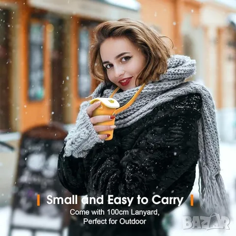 Преносим нагревател за ръце Power Bank 8000 mAh Акумулаторна батерия, снимка 4 - Външни батерии - 48840766