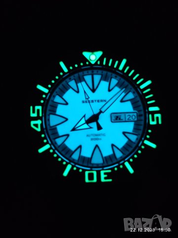 Часовник SEESTERN Monster Dive - хомидж на Seiko Monster 2, снимка 6 - Мъжки - 40884782