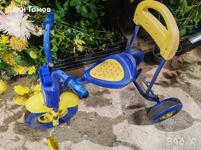 Детска триколка и колело , снимка 12 - Детски велосипеди, триколки и коли - 52881812