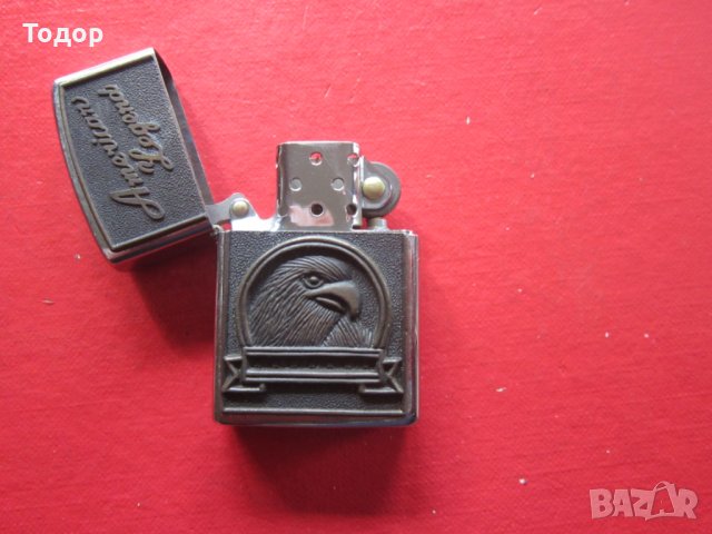 Бензинова запалка Американ Орел, снимка 3 - Колекции - 28220713