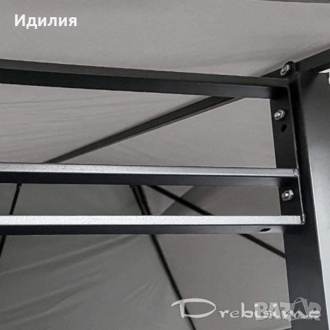 Шатра MUHLER  – Просторна, стабилна и стилна защита за вашето открито пространство, снимка 4 - Градински мебели, декорация  - 51717992