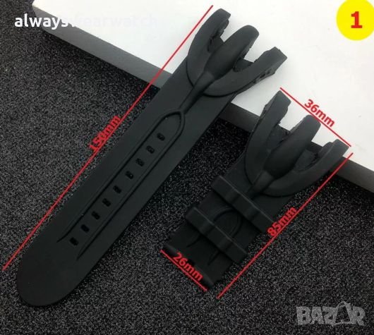 Каишки за часовници INVICTA / ИНВИКТА - ARMANI и ДРУГИ МАРКИ - Силиконови / Каучукови - ЧИСТО НОВИ!!, снимка 2 - Каишки за часовници - 28209561