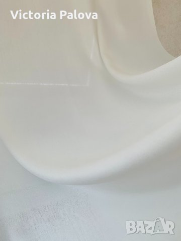 Красив шал цвят айвъри(екрю), снимка 3 - Шалове - 32338045