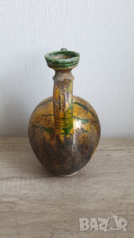 ГОЛЯМ СТАР КЕРАМИЧЕН КРОНДИР, снимка 7 - Антикварни и старинни предмети - 43526981