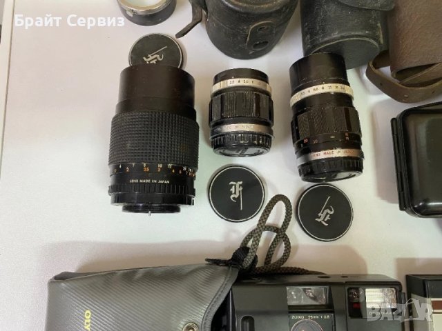 Стари фотоапарати и обективи OLYMPUS, снимка 2 - Фотоапарати - 51394866