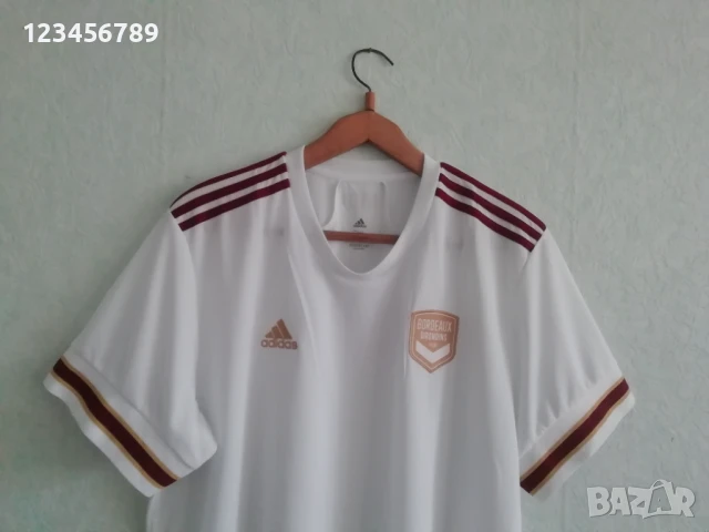 Бордо нова оригинална тениска фланелка Adidas 2XL Girondins de Bordeaux XXL , снимка 4 - Тениски - 50869739