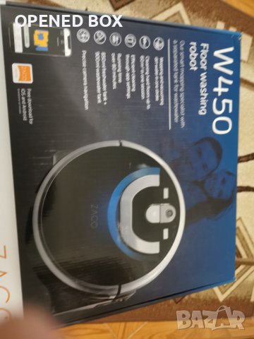 Робот моп Zaco W450 за миене на подове, снимка 11 - Прахосмукачки - 42960269