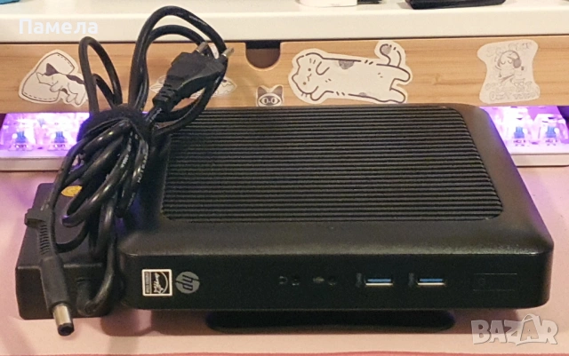 Малък компютър HP Thin Client T520 RAM 4GB SSD 240GB