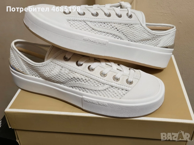 Чисто нови дамски мататонки Michael Kors , снимка 6 - Маратонки - 52818759