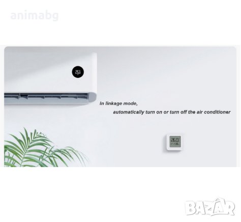 ANIMABG Bluetooth влагомер и термометър с висока чувствителност и точен сензор, XIAOMI Mijia, LED ци, снимка 8 - Друга електроника - 43840028