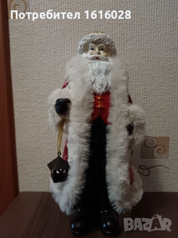 Фигура дядо Коледа 30 см., снимка 3 - Декорация за дома - 52261983