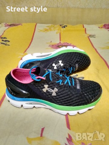 Дамски маратонки за бягане Under Armour SpeedForm Gemini 2 EU 40.5 26 см., снимка 9 - Маратонки - 43952753