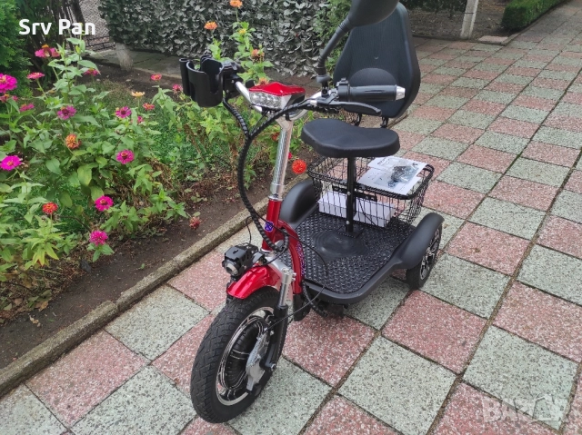 Електрическа триколка с равна платформа 48V 750W, снимка 2 - Мотоциклети и мототехника - 51986541