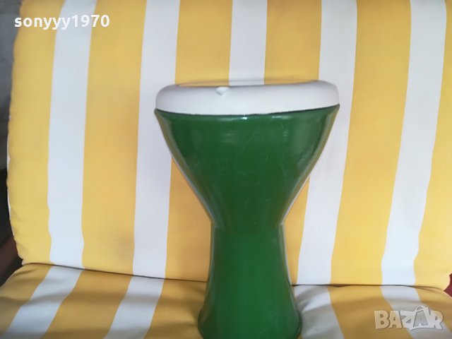 МАЛКА ЗЕЛЕНА ТАРАМБУКА 26Х17СМ, снимка 9 - Ударни инструменти - 28536700