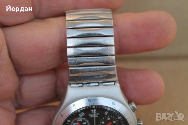 Швейцарски часовник ''Swatch'' хронограф, снимка 2 - Мъжки - 43973881