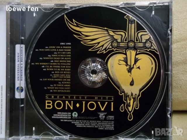 Bon Jovi, снимка 4 - CD дискове - 38899026