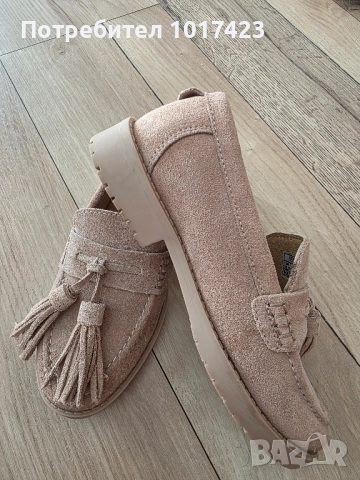 Велурени детски лоуфъри, снимка 8 - Детски обувки - 51567660