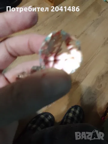 3•5см големи кристални топки за полилей, снимка 2 - Антикварни и старинни предмети - 49157354